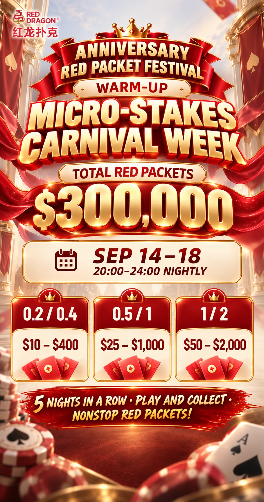 Anniversary Red Envelope Warm-Up