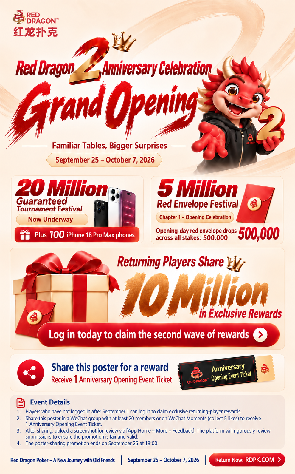 2nd Anniversary Grand Opening